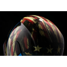 Airform™ Old Glory Casco — Talla XL, Azul, Rojo, Blanco